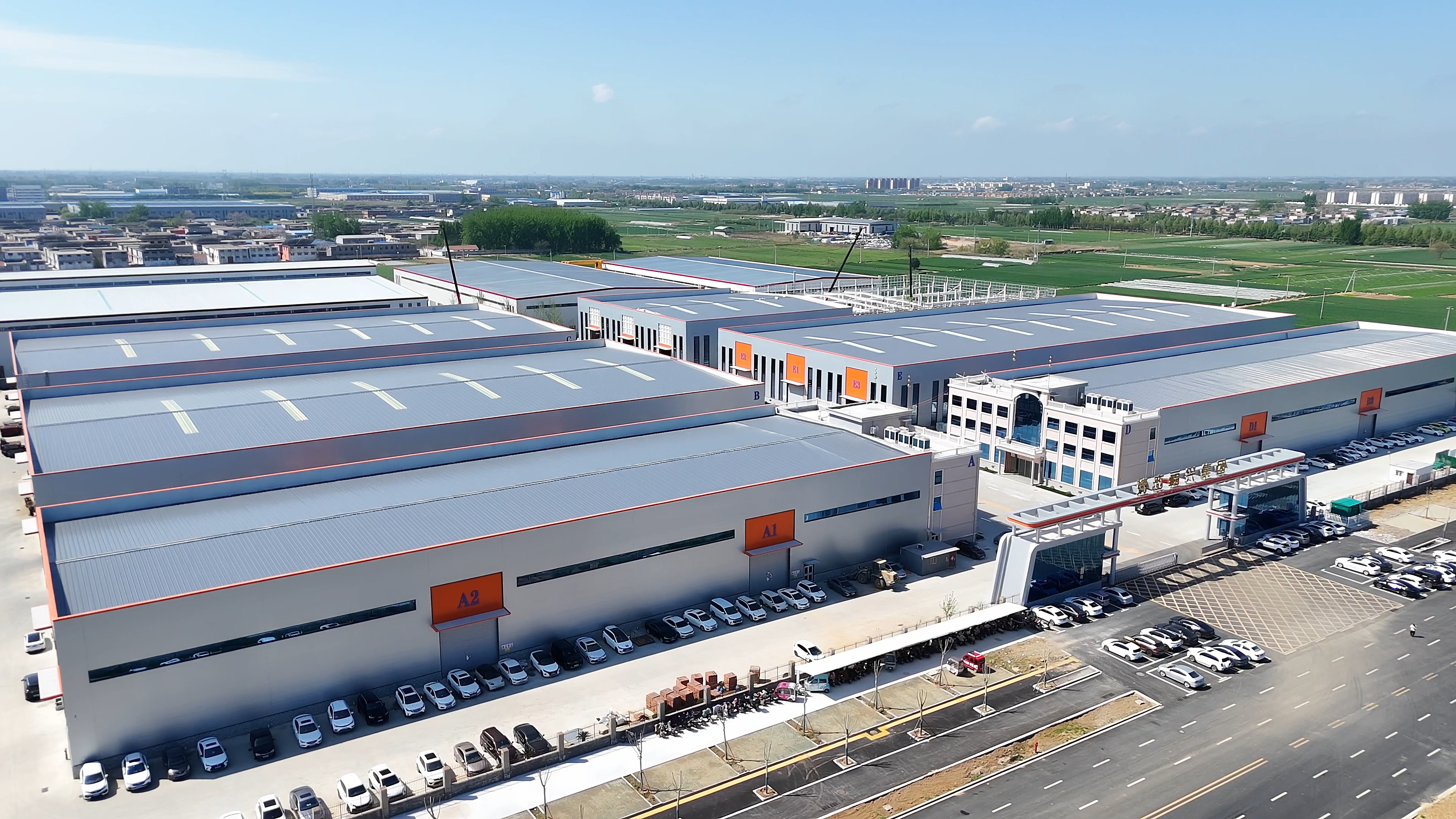 New factory panorama